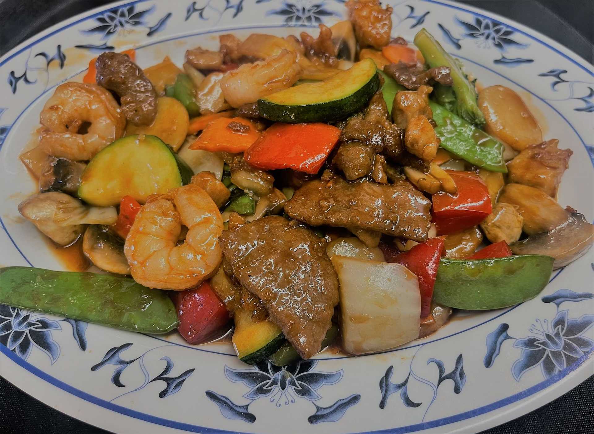 Mixed Meats With Veggies